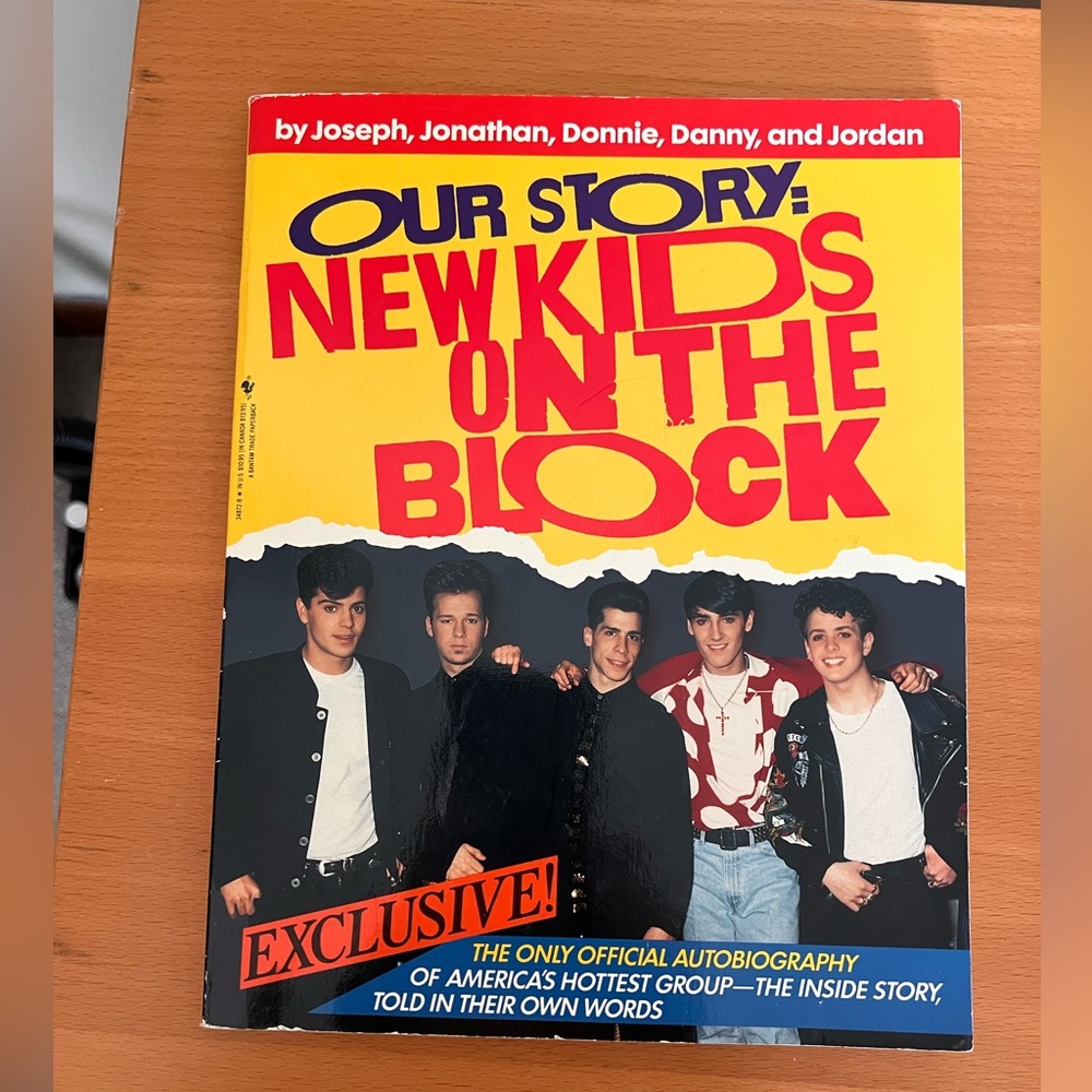 Our Story: New Kids on the Block 1990 like new condition